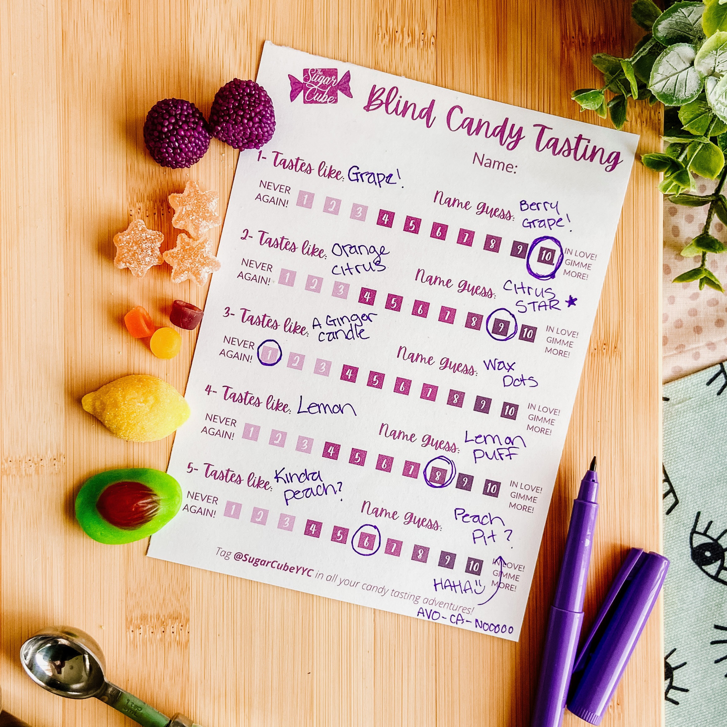 Book Clubs to Baby Showers: 10 Occasions That Are The Perfect Setting For a Blind Candy Tasting!