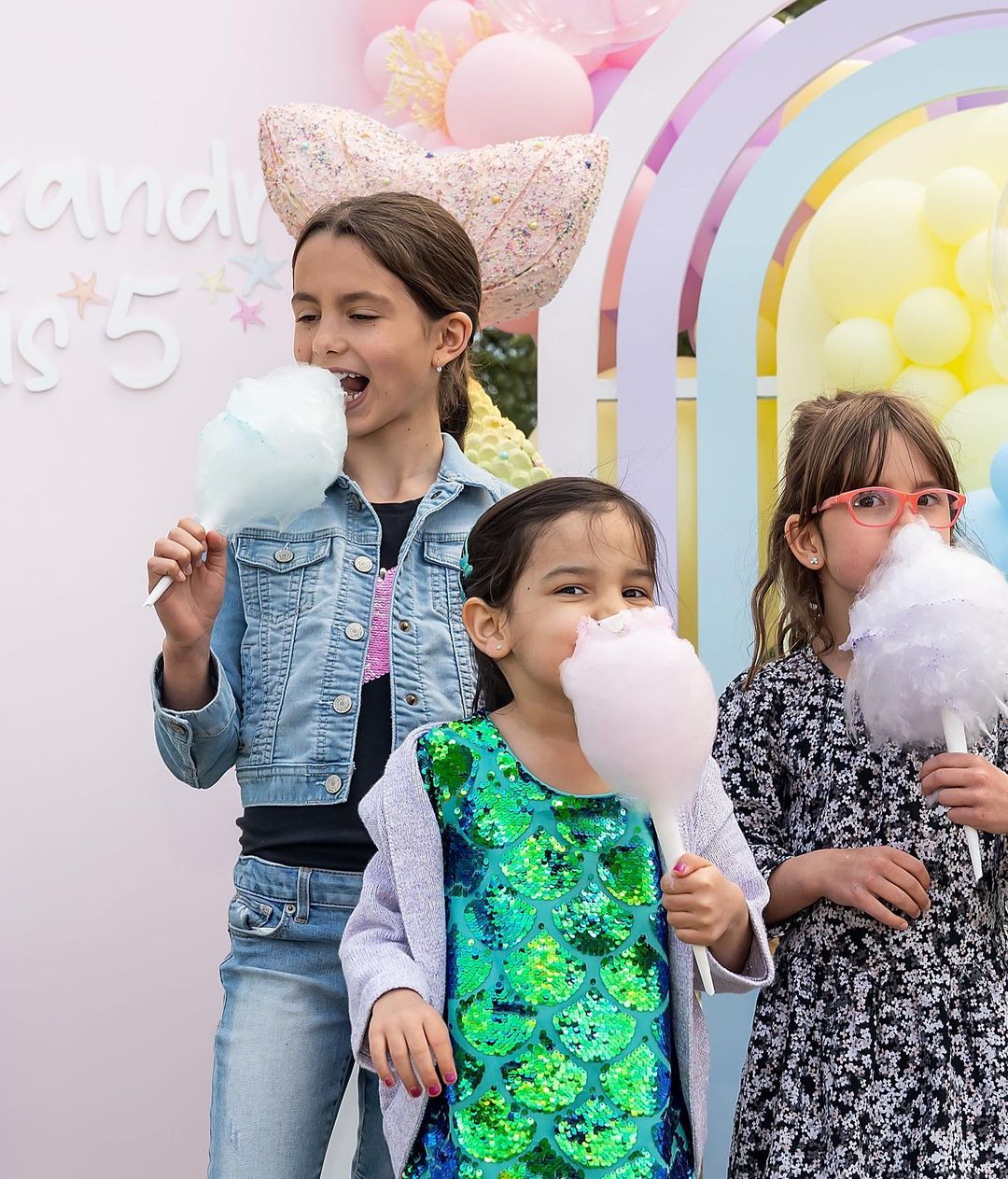 Sugar Cube Mermaid Cotton Candy Party