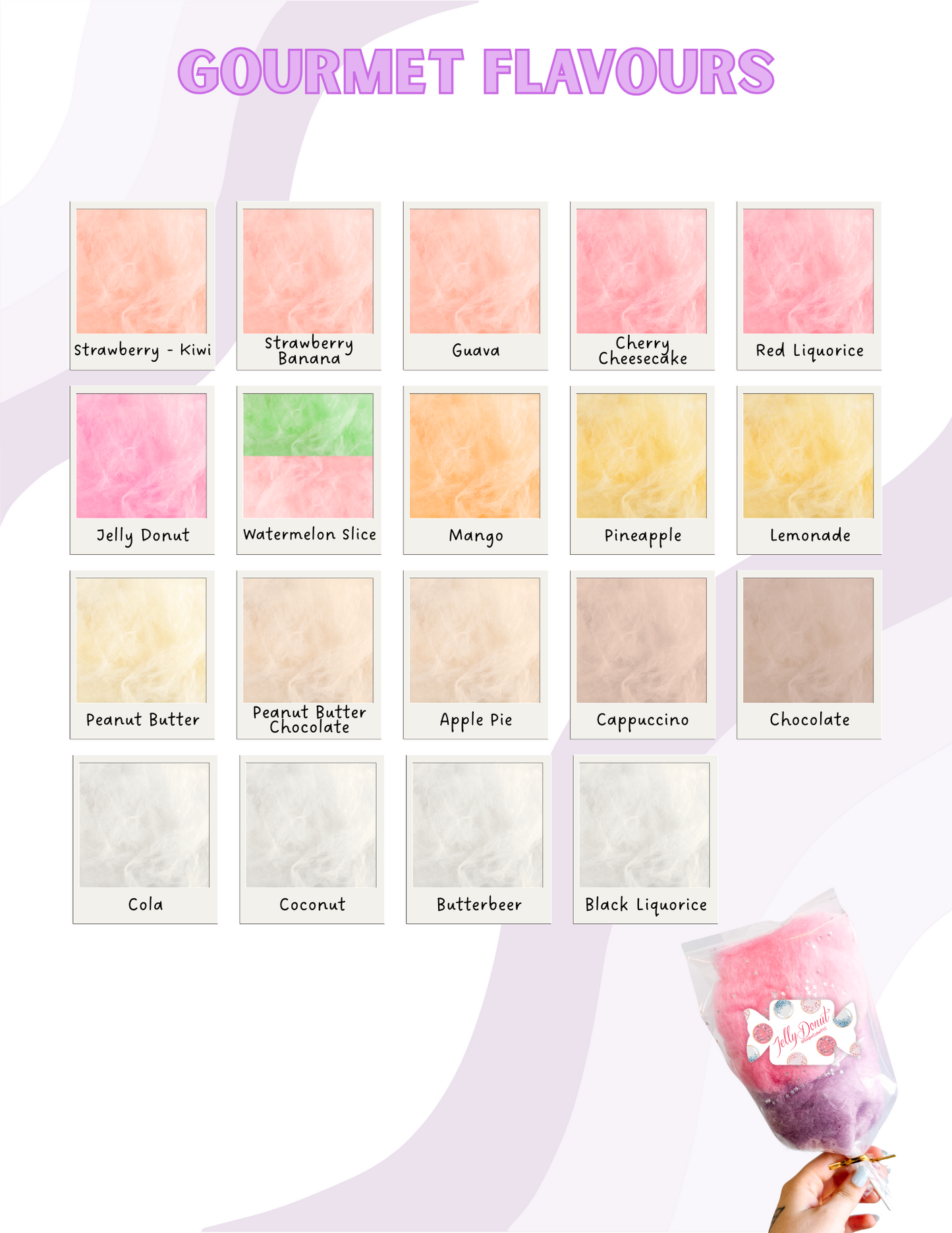 Custom Cotton Candy Tubs (Minimum Ten)