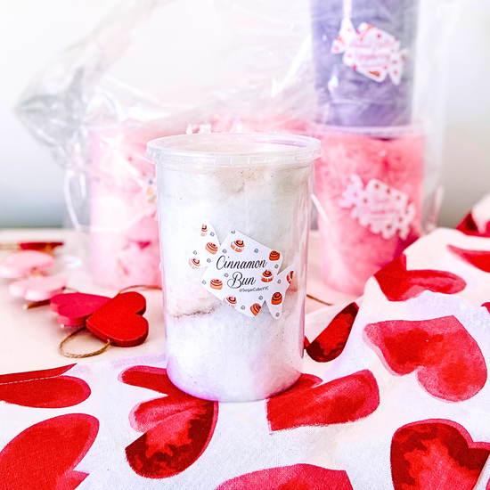 Valentine's Day Cotton Candy Tub