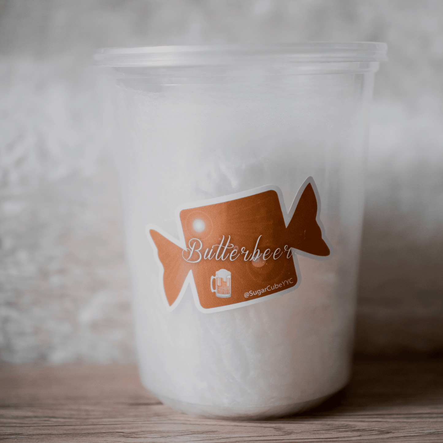 Butterbeer Cotton Candy Tub from The Sugar Cube