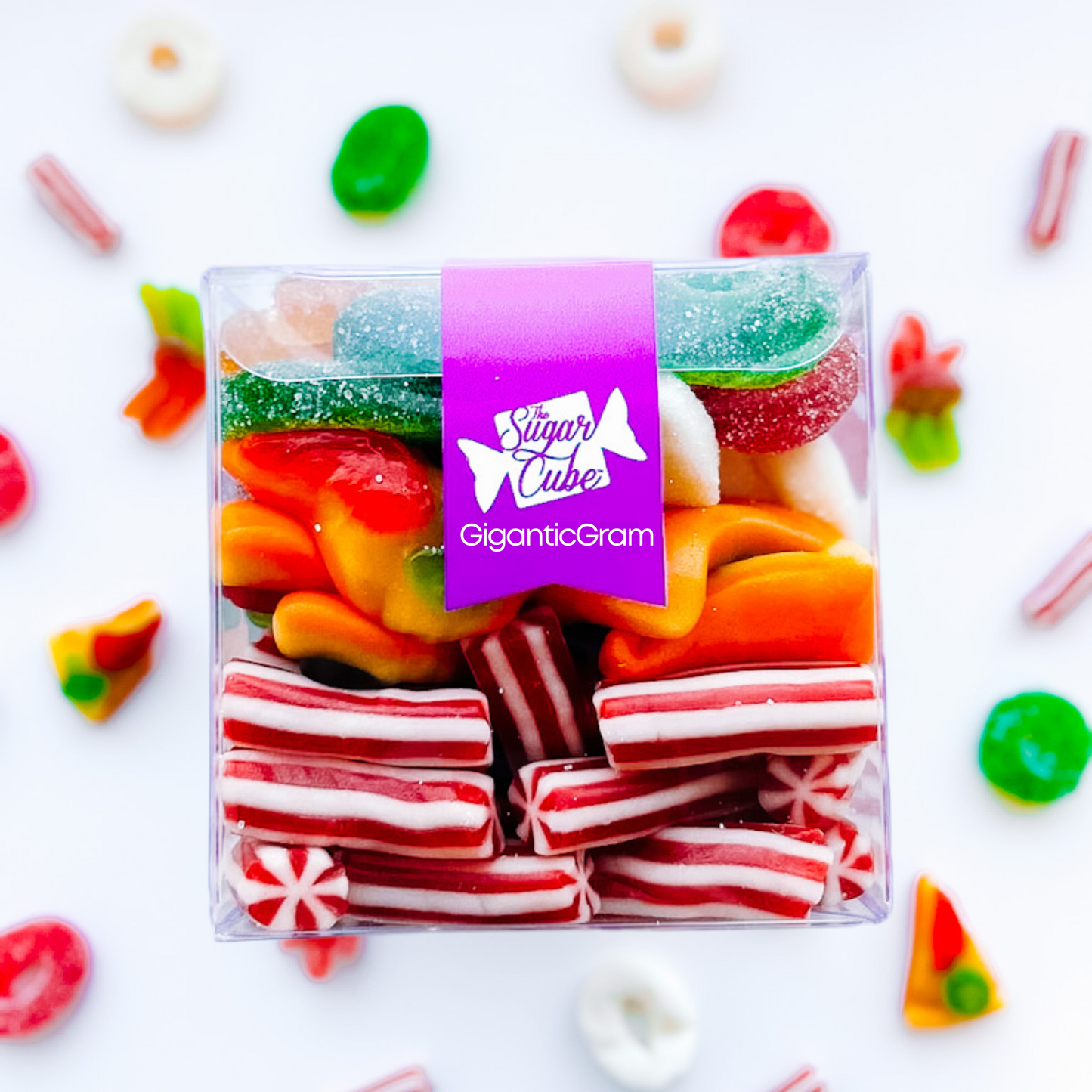 Gigantic Christmas CandyGram filled with approximately 1kg of colourful Home Alone holiday candy