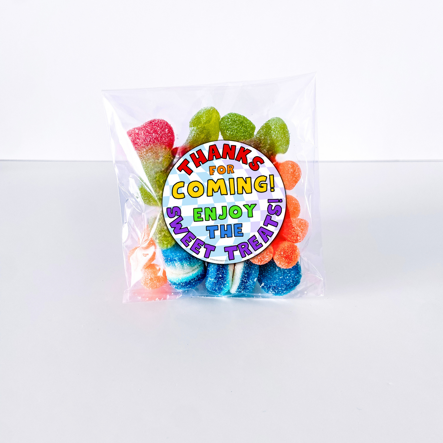 Custom Stickered Candy Bags