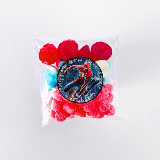 Custom Stickered Candy Bags
