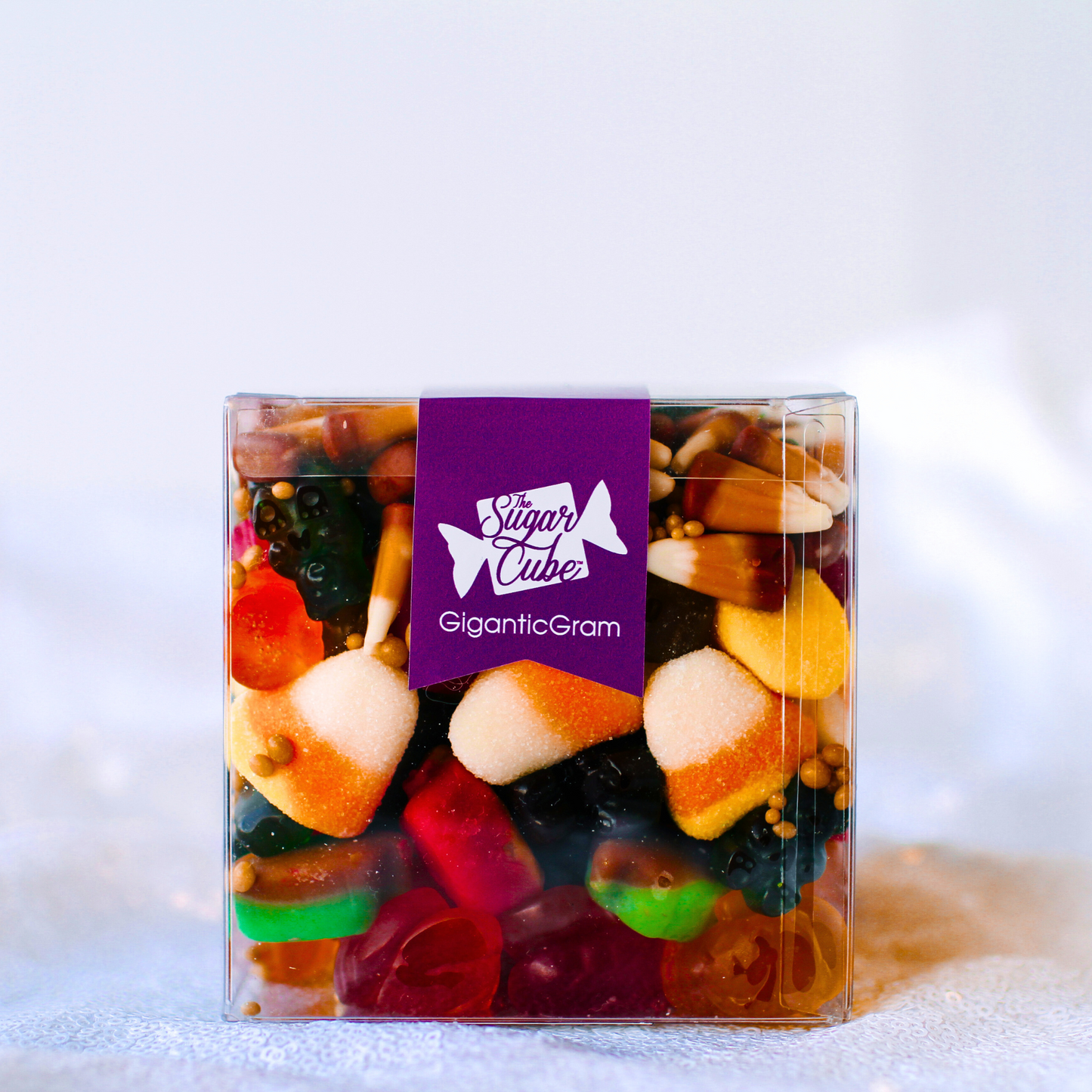Gigantic Fall Harvest Halloween CandyGram filled with a large assortment of fall-inspired candy