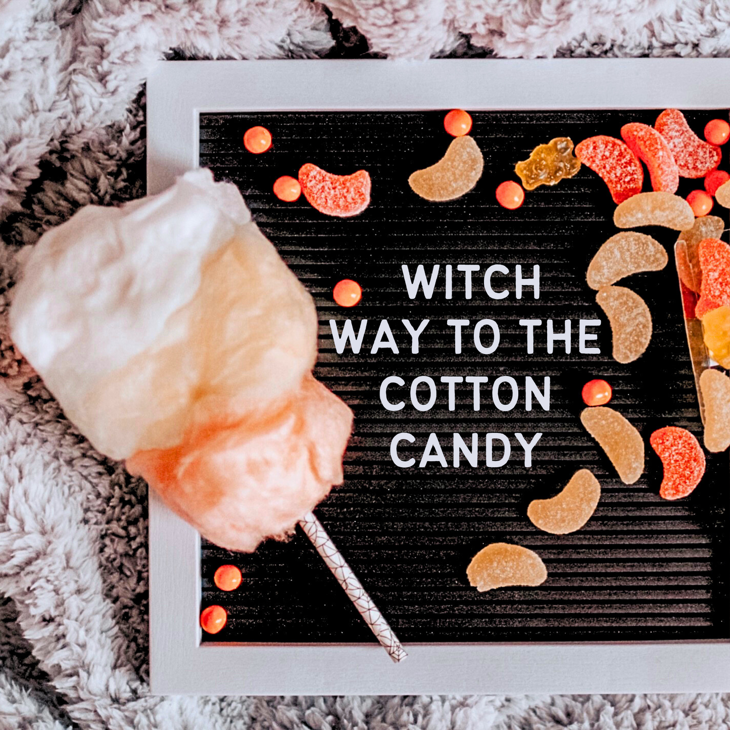 Halloween Cotton Candy Mini Bags