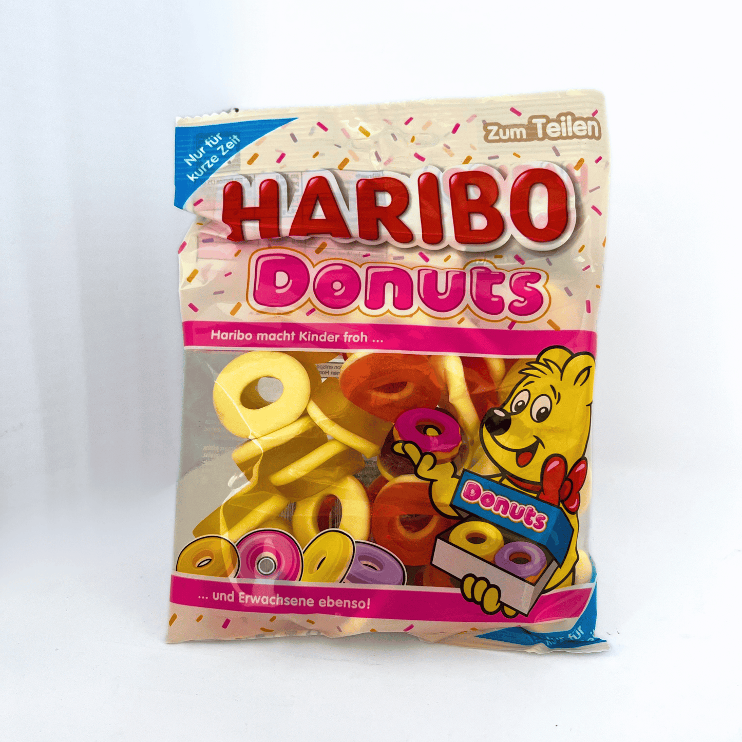 Haribo Donuts colourful donut-shaped gummy candy