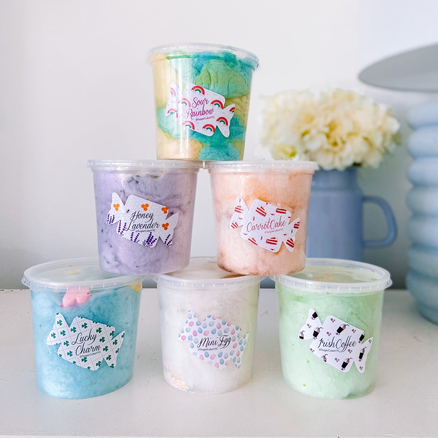 Spring Mini Cotton Candy Tub Collection